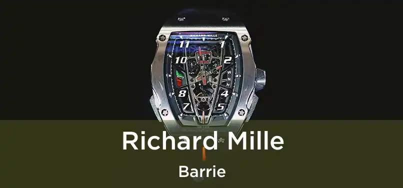  Richard Mille Barrie